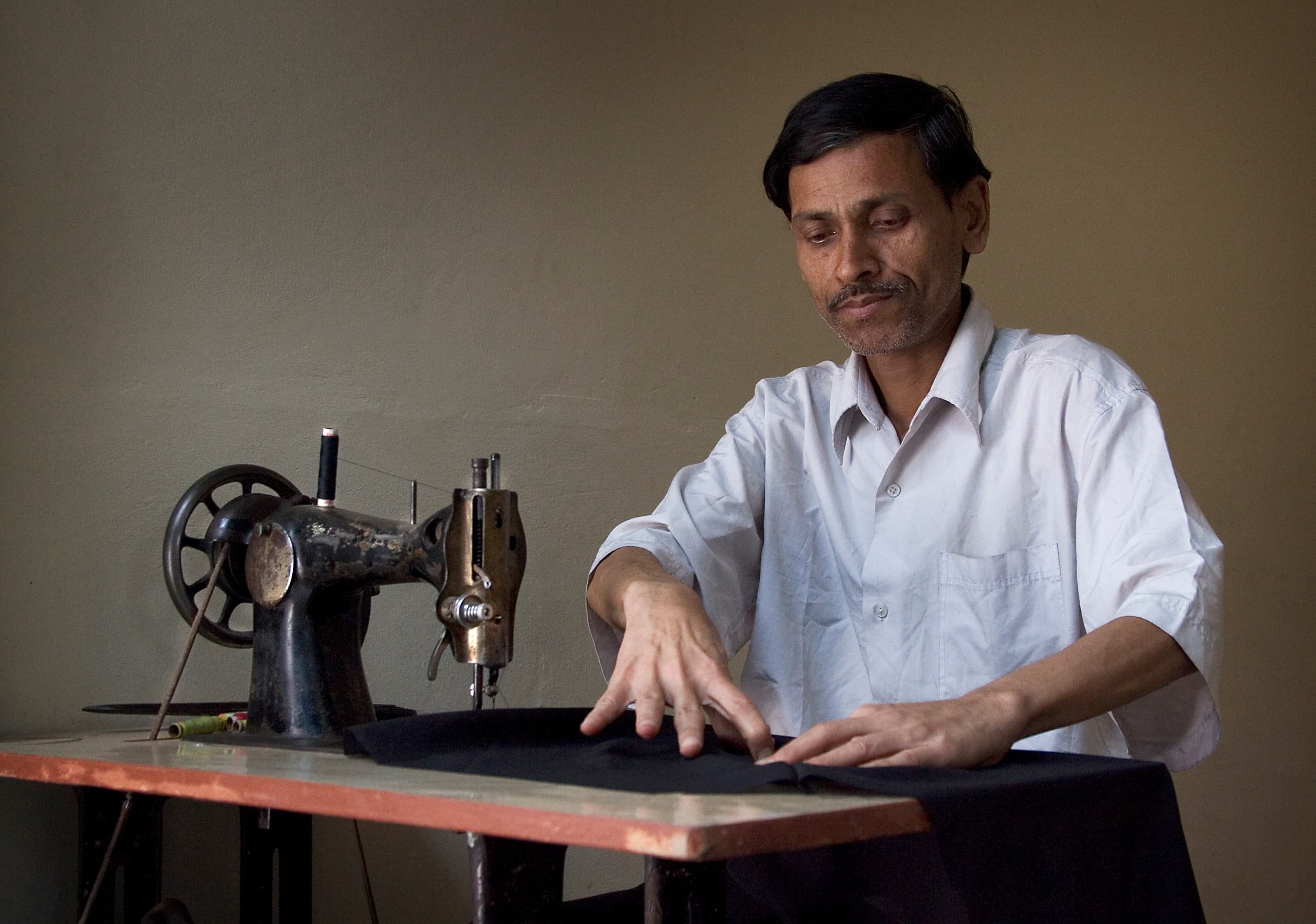 Tailor at work